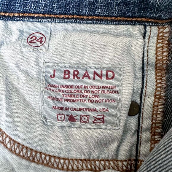 J Brand Skinny Leg Low Rise Heritage Jeans Sz 24 - Picture 8 of 8